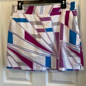 Adidas activewear print skort shorts